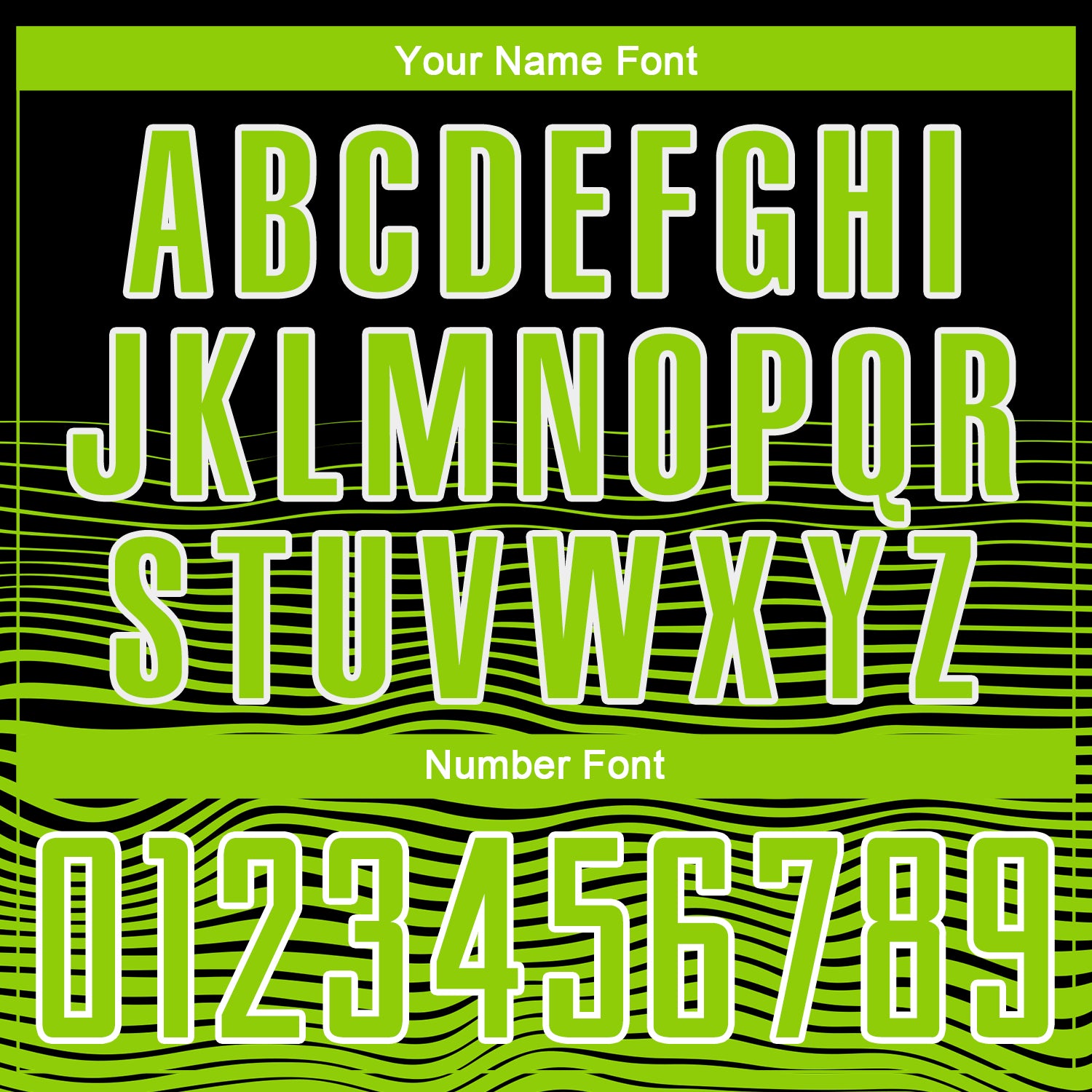 Custom Black Neon Green-White Gradient Line Sublimation Soccer Uniform Jersey