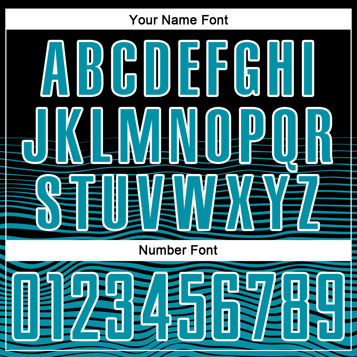 Custom Black Teal-White Gradient Line Sublimation Soccer Uniform Jersey