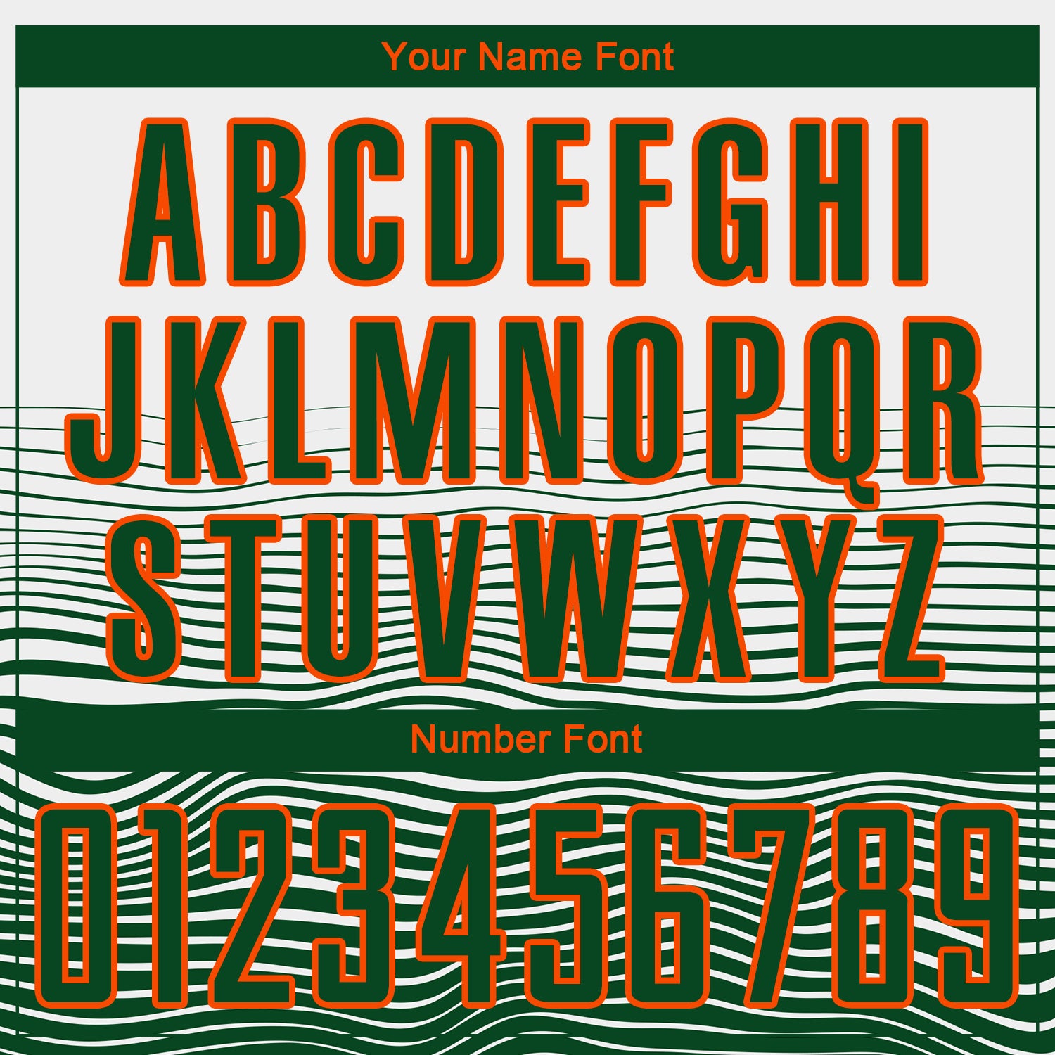 Custom White Green-Orange Gradient Line Sublimation Soccer Uniform Jersey