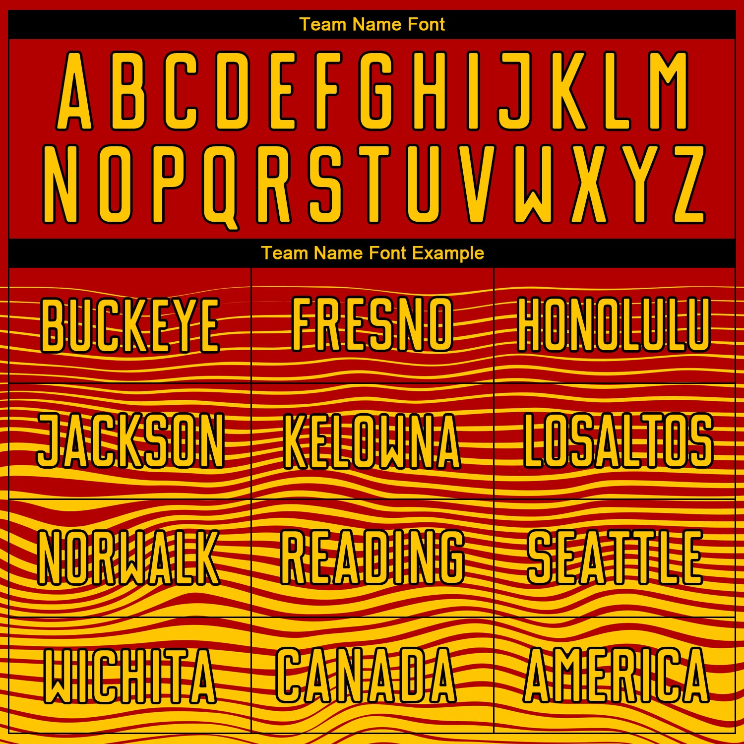 Custom Red Yellow-Black Gradient Line Sublimation Soccer Uniform Jersey