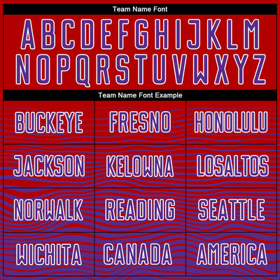 Custom Red Purple-White Gradient Line Sublimation Soccer Uniform Jersey