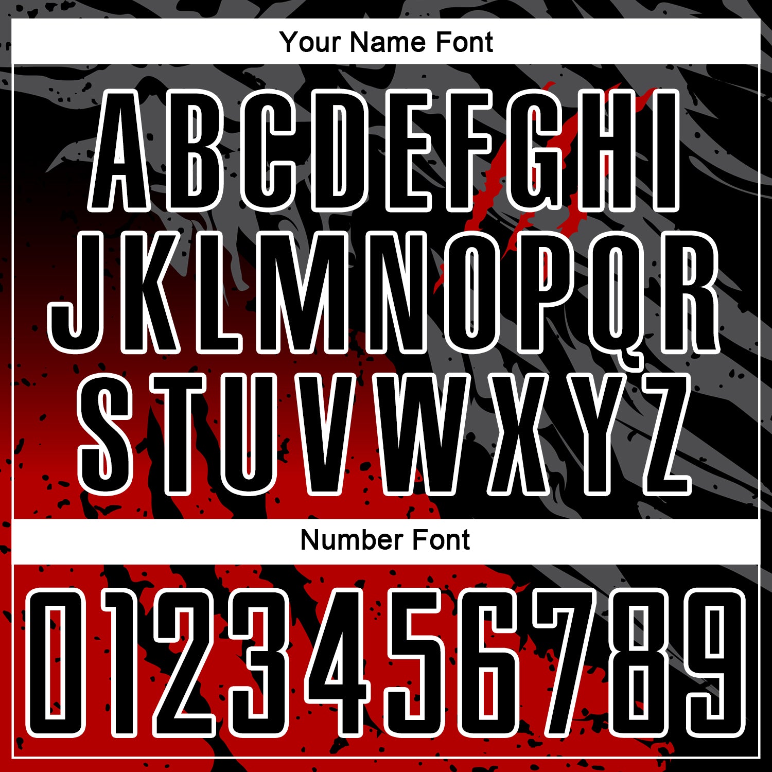 Custom Black Red-White Gradient Scratch Splash Sublimation Soccer Uniform Jersey