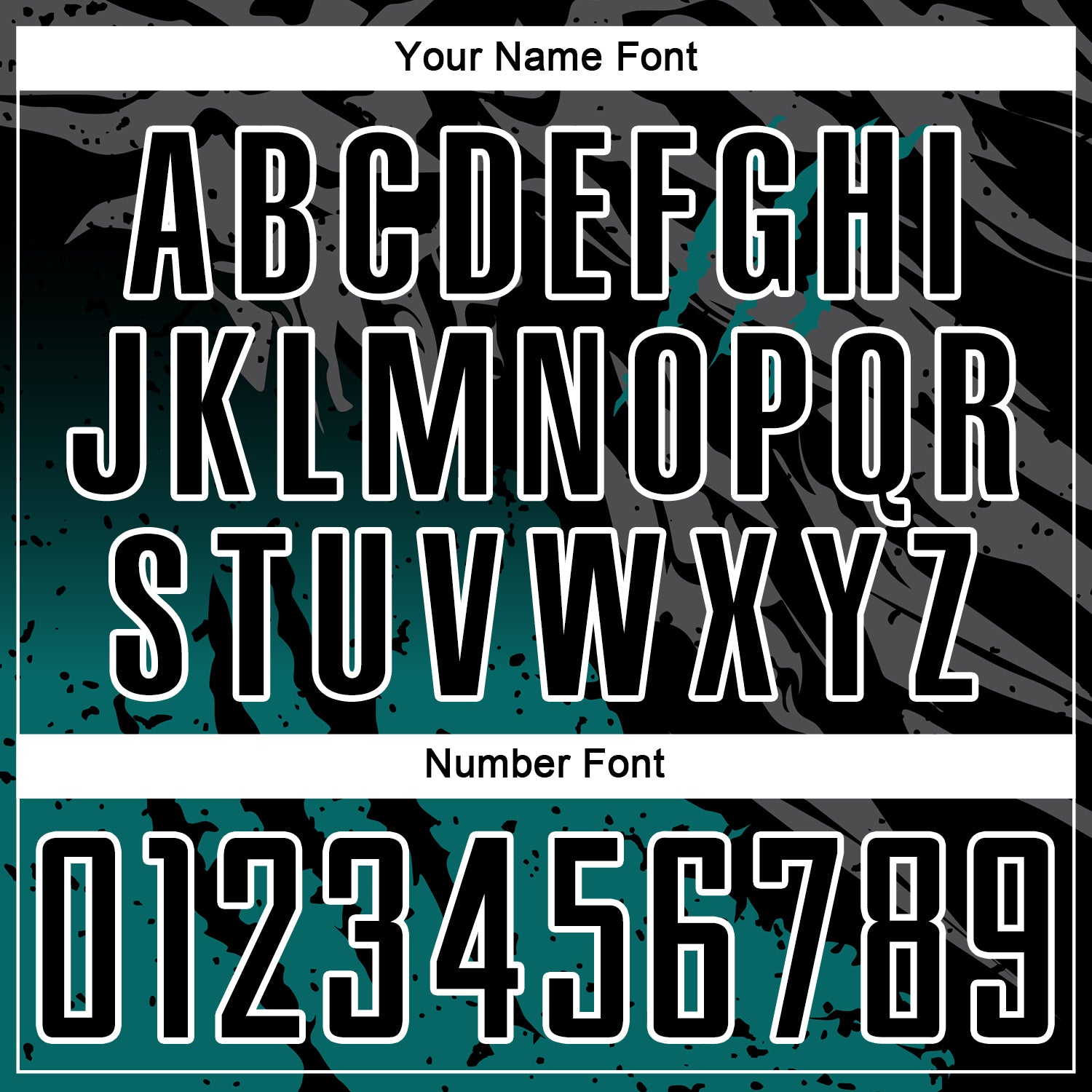 Custom Black Teal-White Gradient Scratch Splash Sublimation Soccer Uniform Jersey