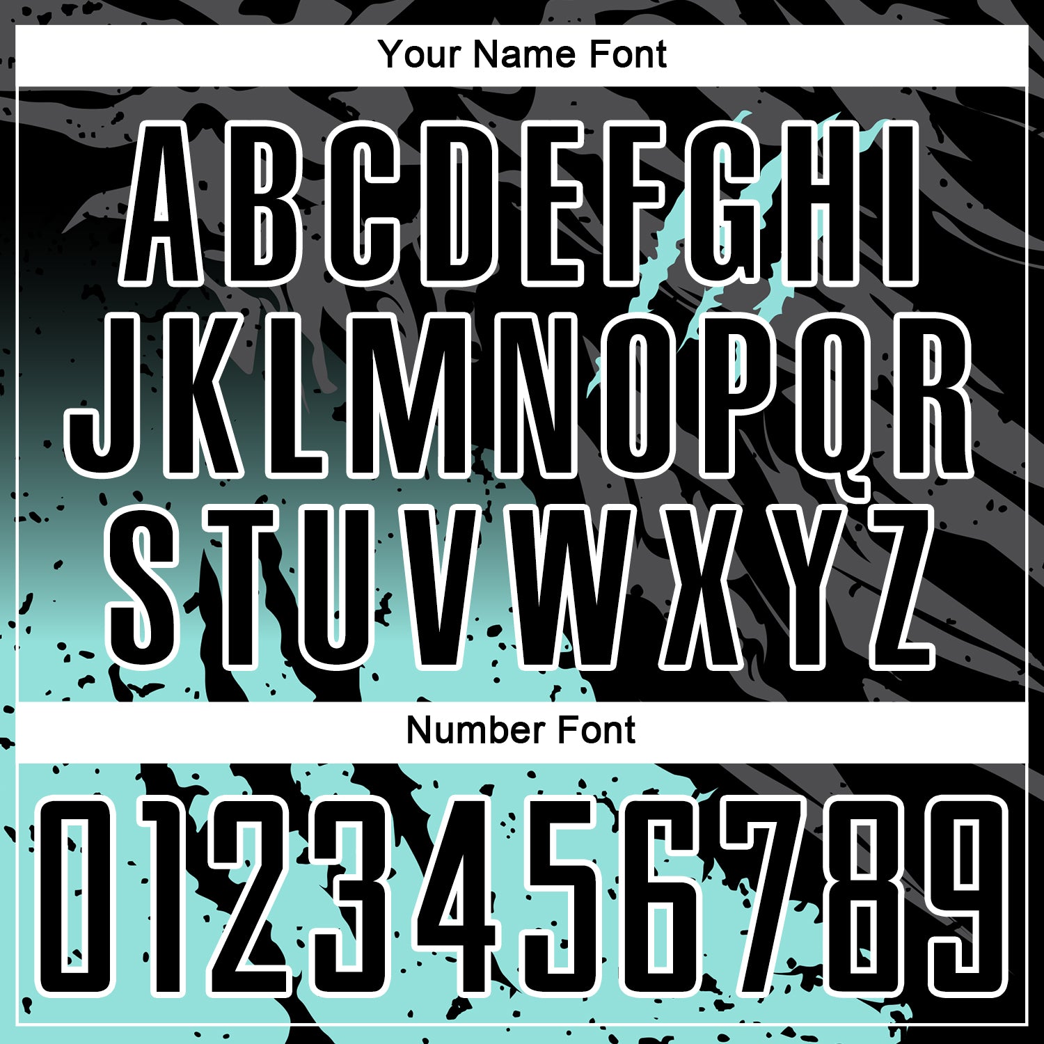 Custom Black Ice Blue-White Gradient Scratch Splash Sublimation Soccer Uniform Jersey