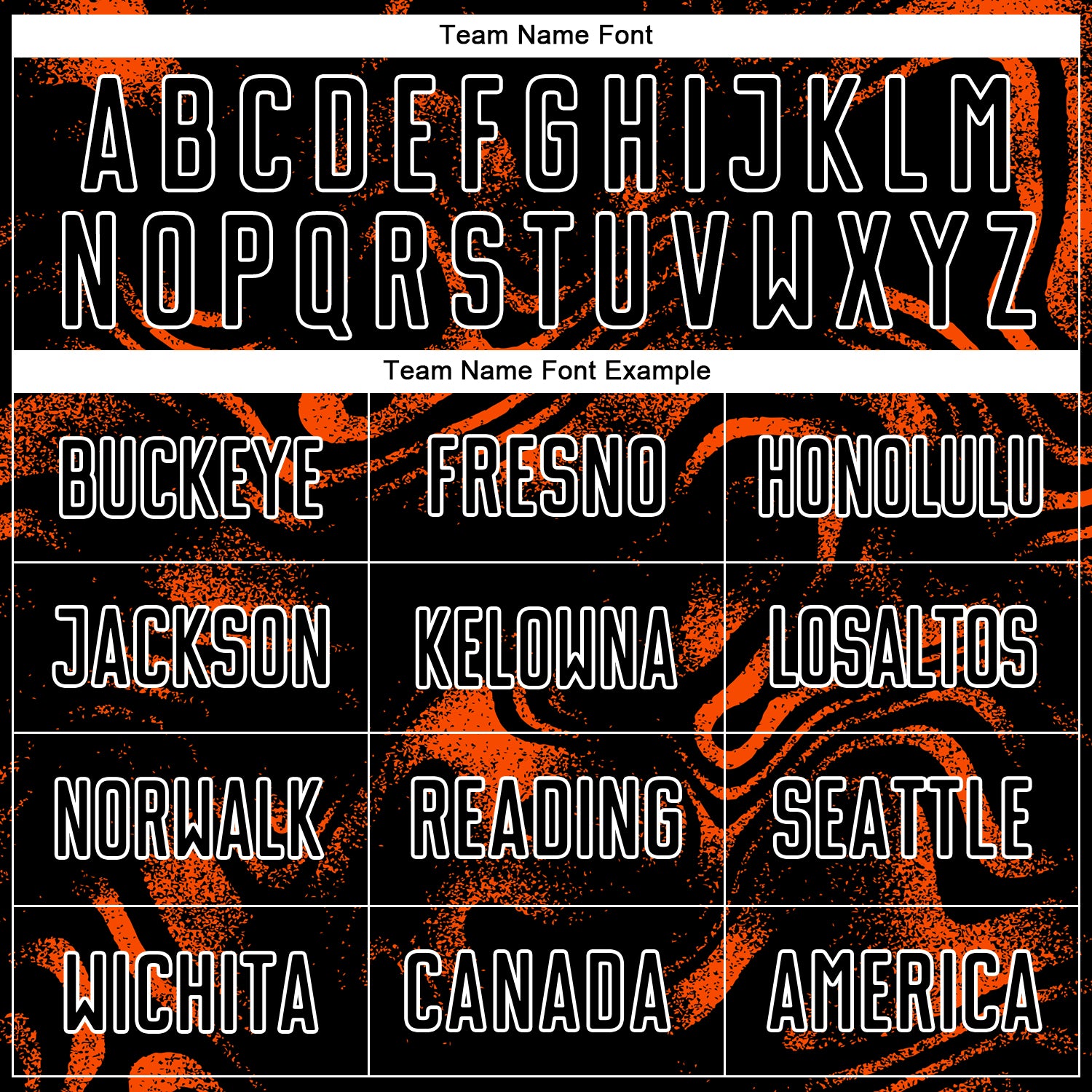 Custom Black Orange-White Abstract Liquid Sublimation Soccer Uniform Jersey