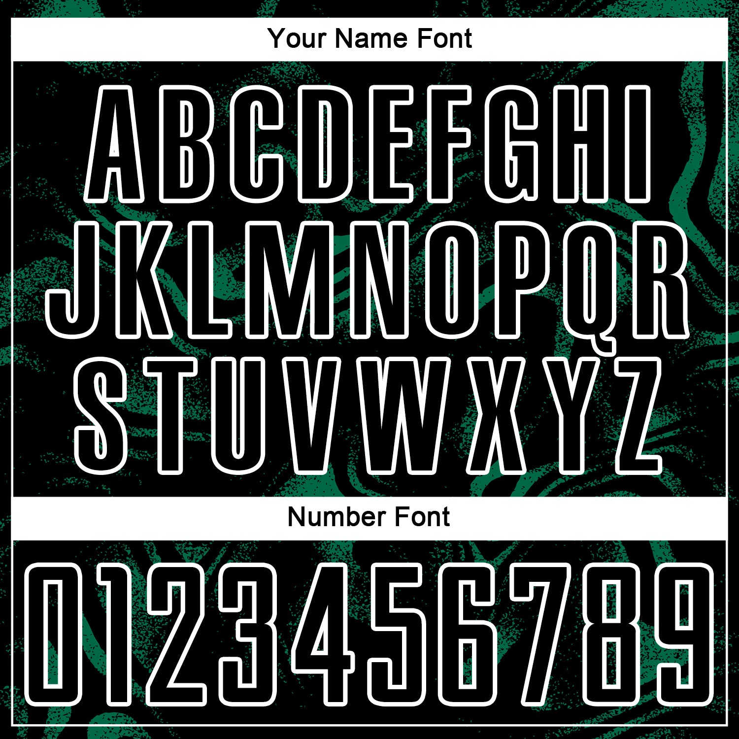 Custom Black Kelly Green-White Abstract Liquid Sublimation Soccer Uniform Jersey