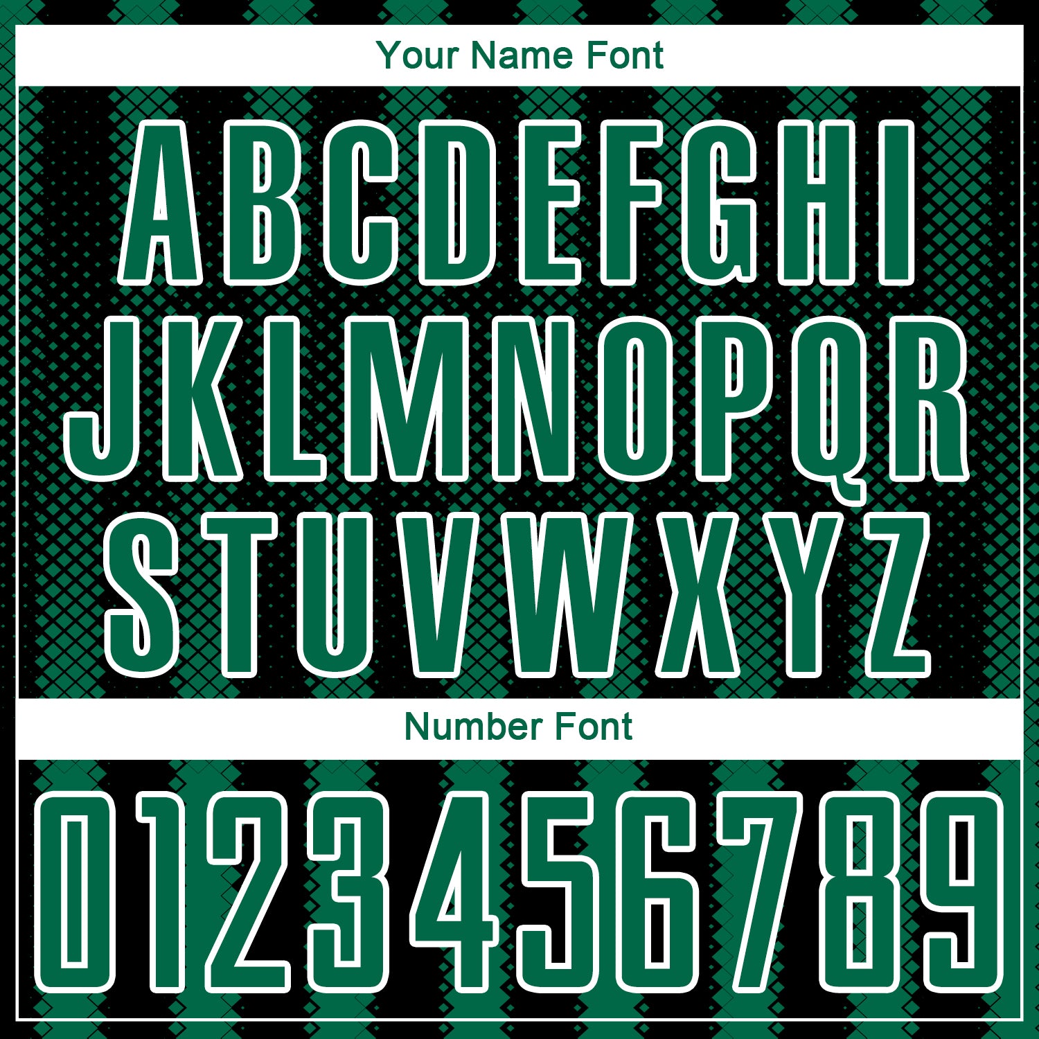 Custom Black Kelly Green-White Geometric Shape Sublimation Soccer Uniform Jersey