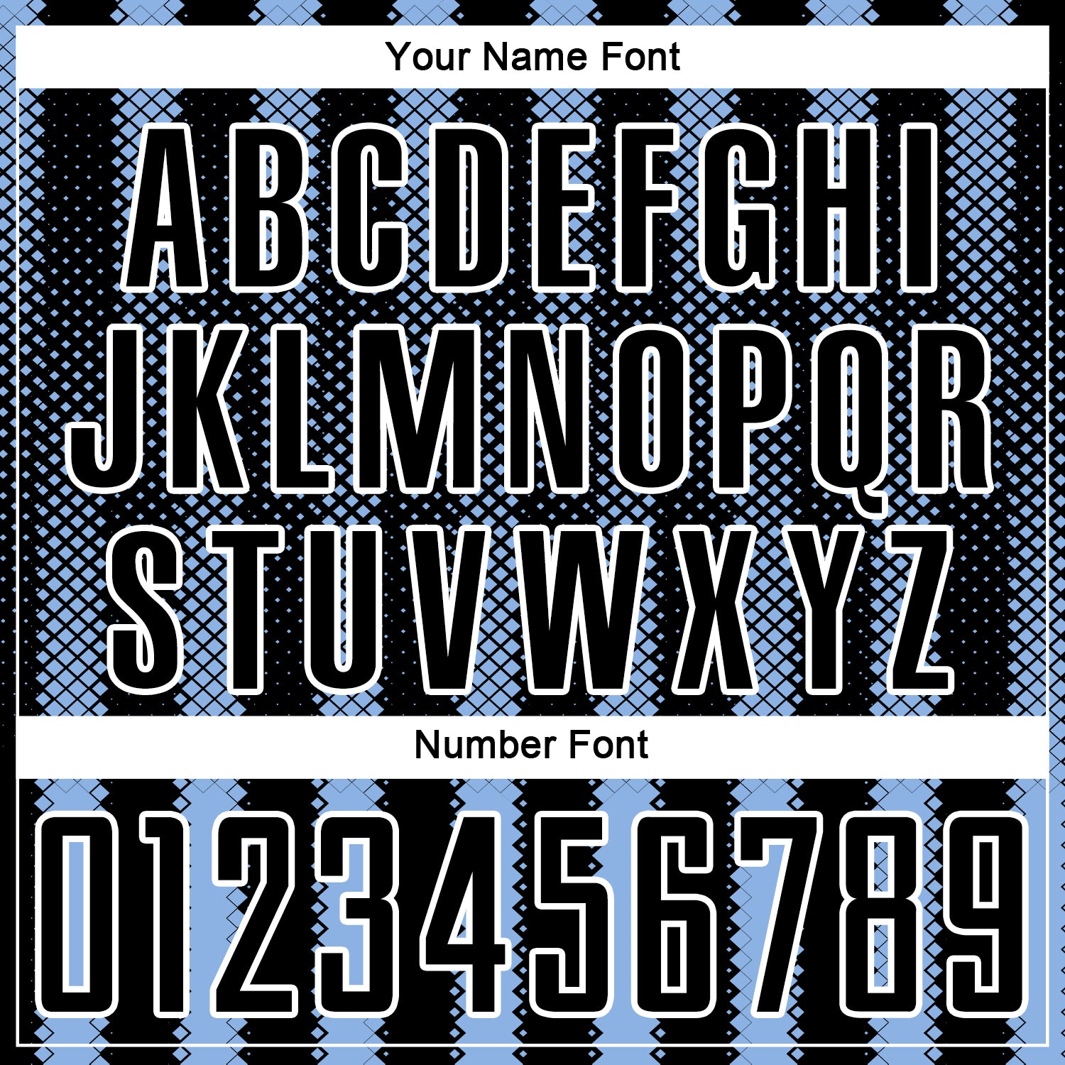 Custom Black Light Blue-White Geometric Shape Sublimation Soccer Uniform Jersey