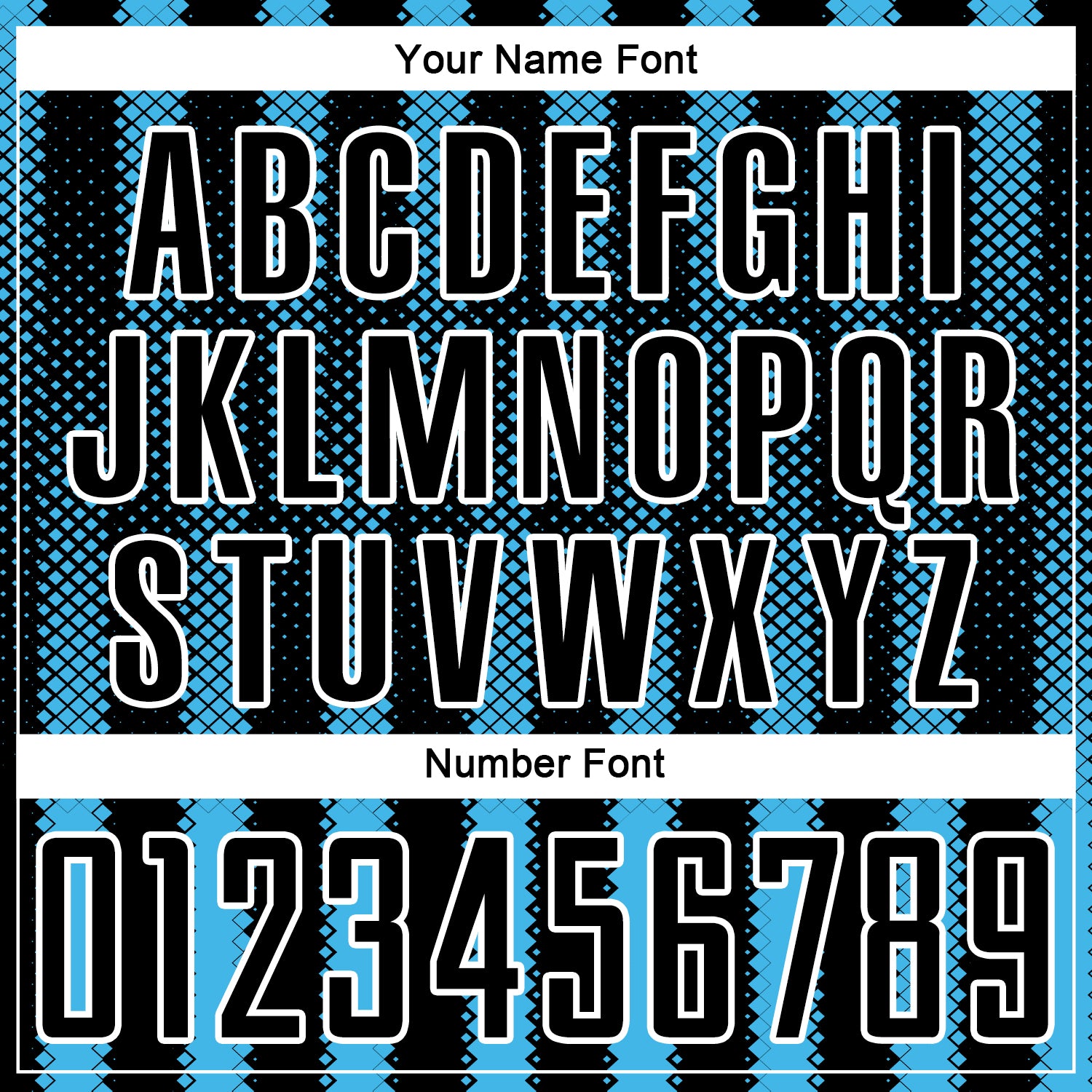 Custom Black Sky Blue-White Geometric Shape Sublimation Soccer Uniform Jersey