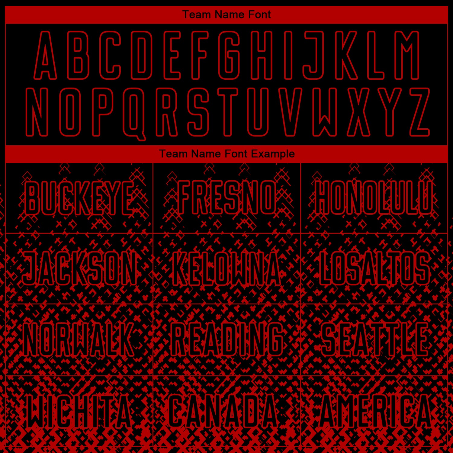 Custom Black Red Geometric Shape Sublimation Soccer Uniform Jersey