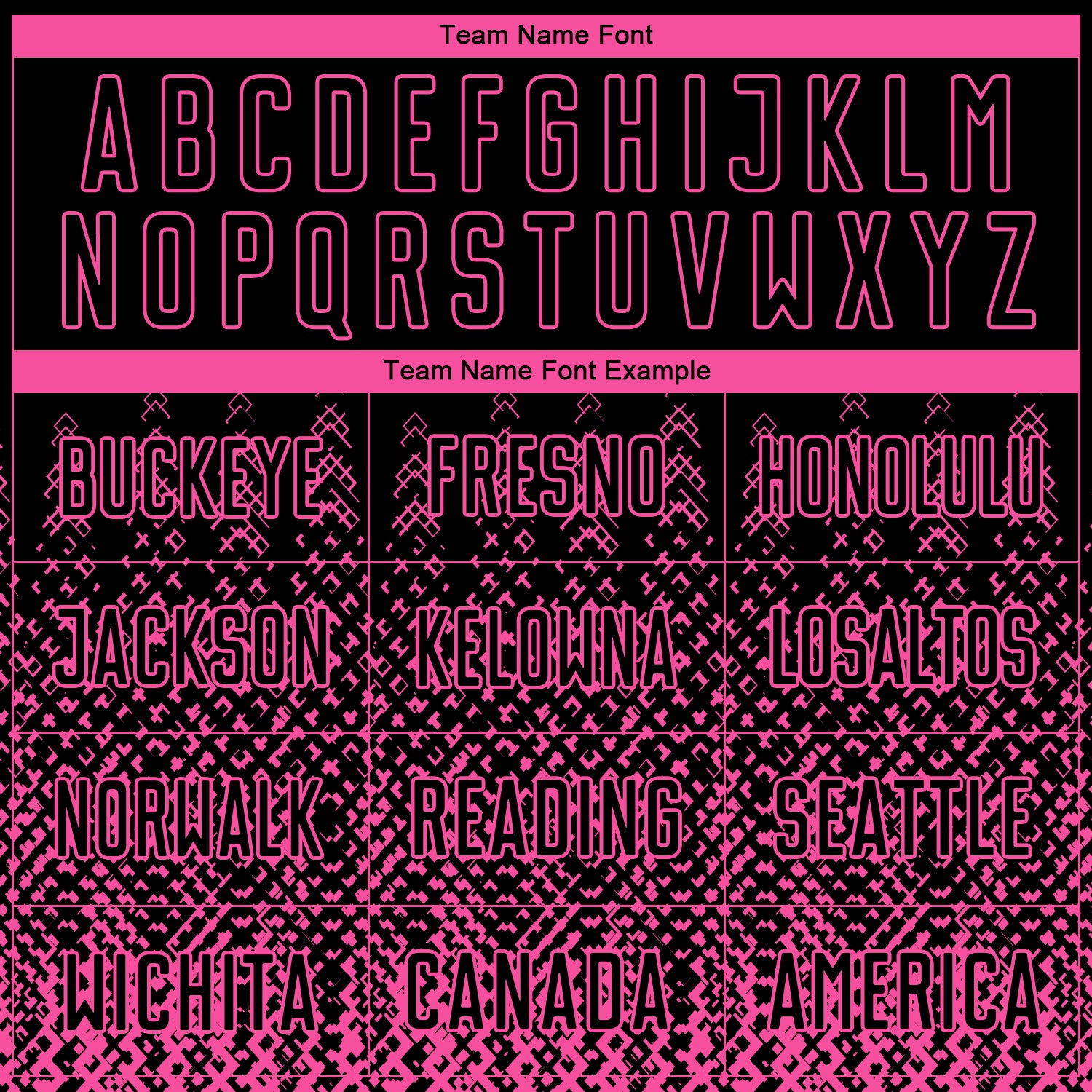 Custom Black Pink Geometric Shape Sublimation Soccer Uniform Jersey