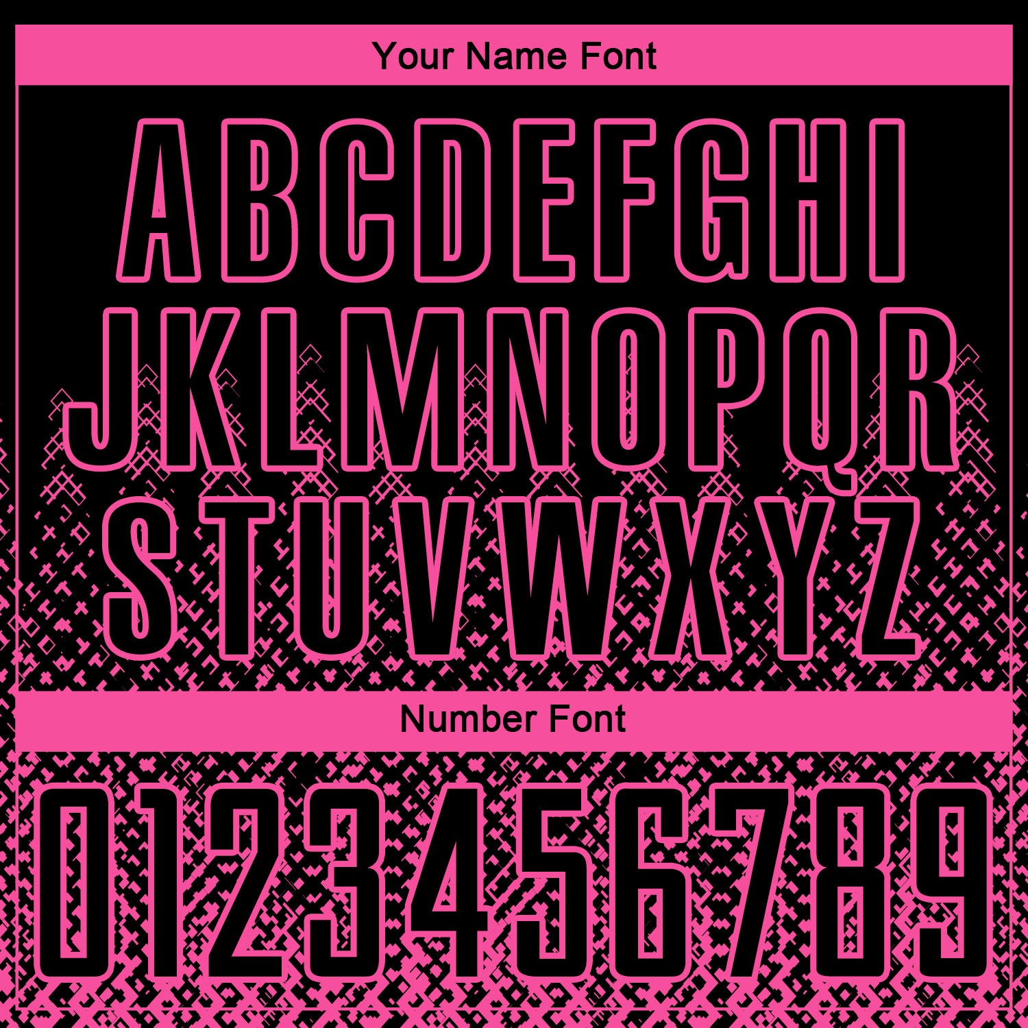 Custom Black Pink Geometric Shape Sublimation Soccer Uniform Jersey