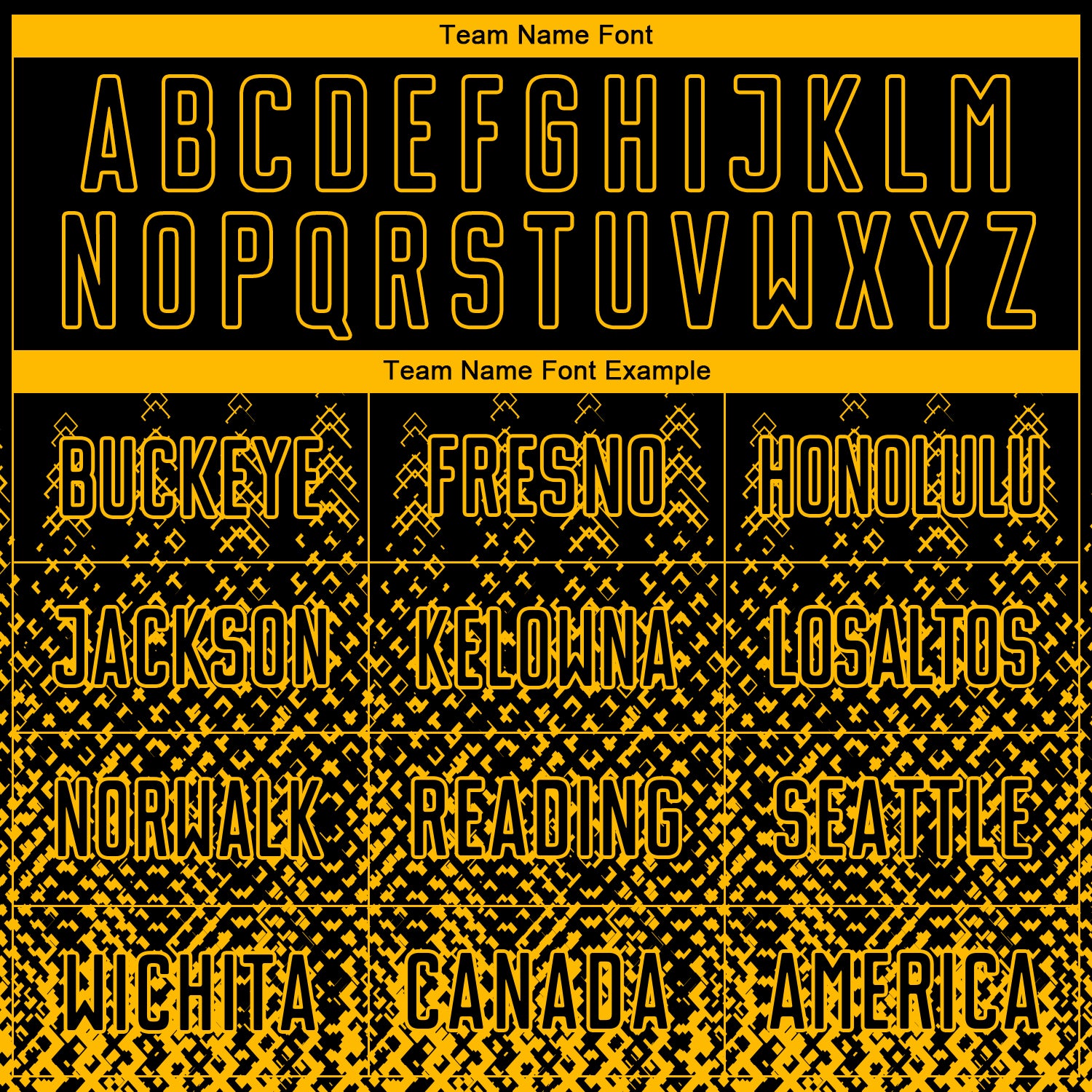 Custom Black Gold Geometric Shape Sublimation Soccer Uniform Jersey