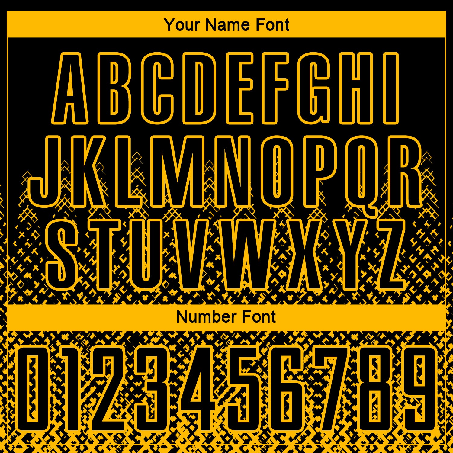 Custom Black Gold Geometric Shape Sublimation Soccer Uniform Jersey