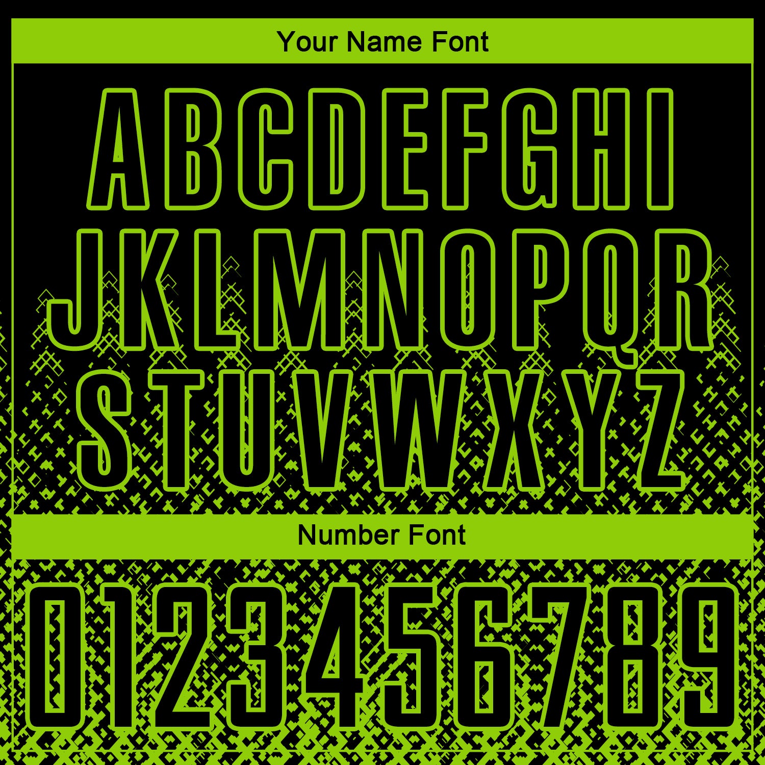 Custom Black Neon Green Geometric Shape Sublimation Soccer Uniform Jersey