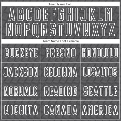 Custom Steel Gray White Geometric Shape Sublimation Soccer Uniform Jersey