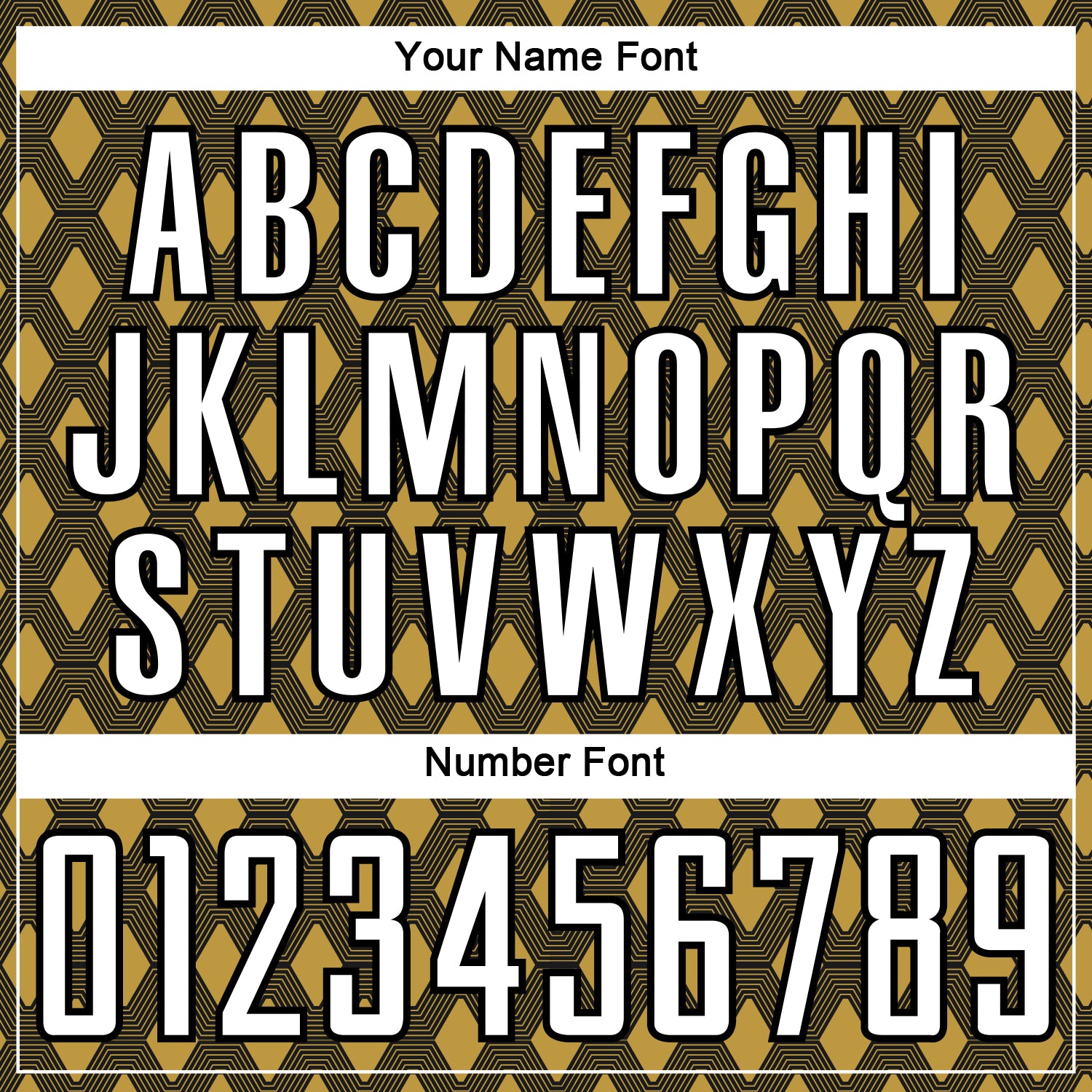 Custom Black White-Old Gold Geometric Shape Sublimation Soccer Uniform Jersey