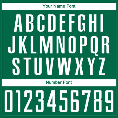 Custom Kelly Green White Geometric Shape Sublimation Soccer Uniform Jersey