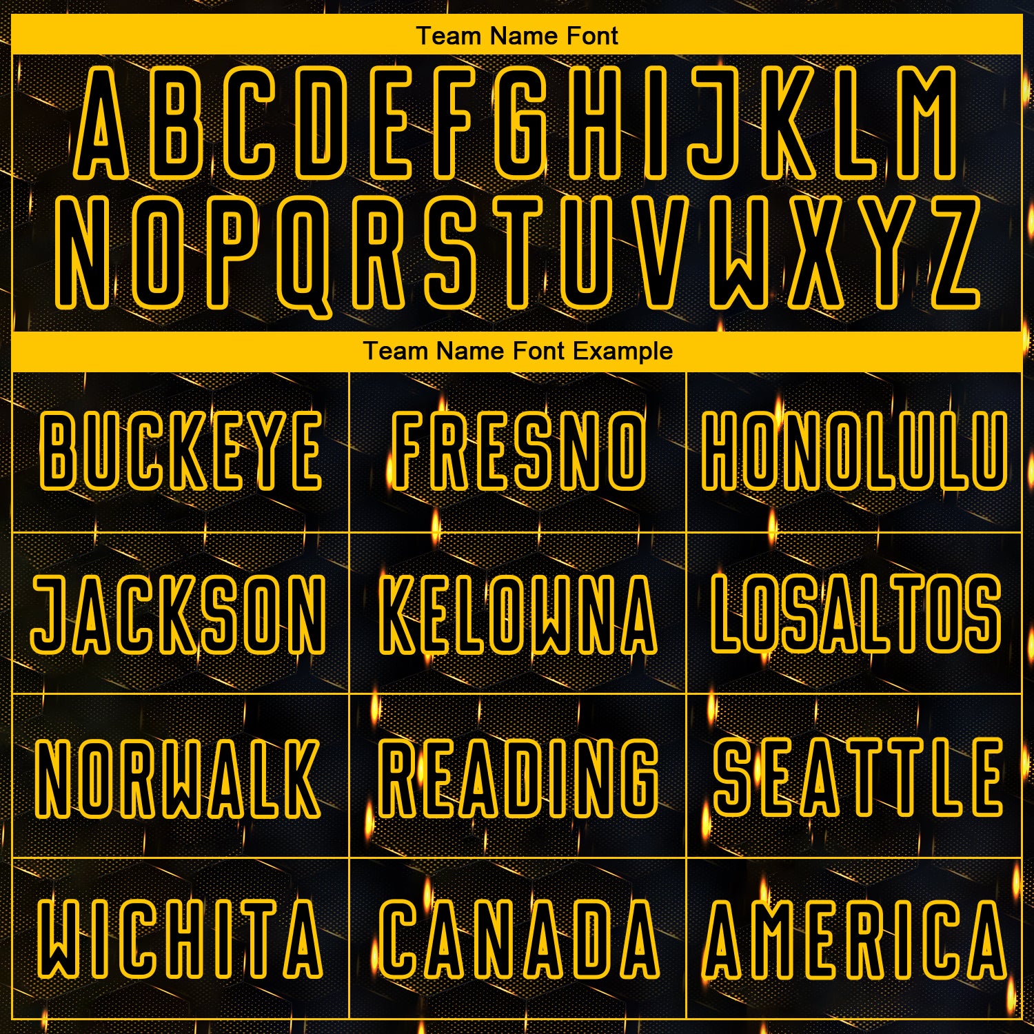 Custom Black Yellow Geometric Shape Sublimation Soccer Uniform Jersey