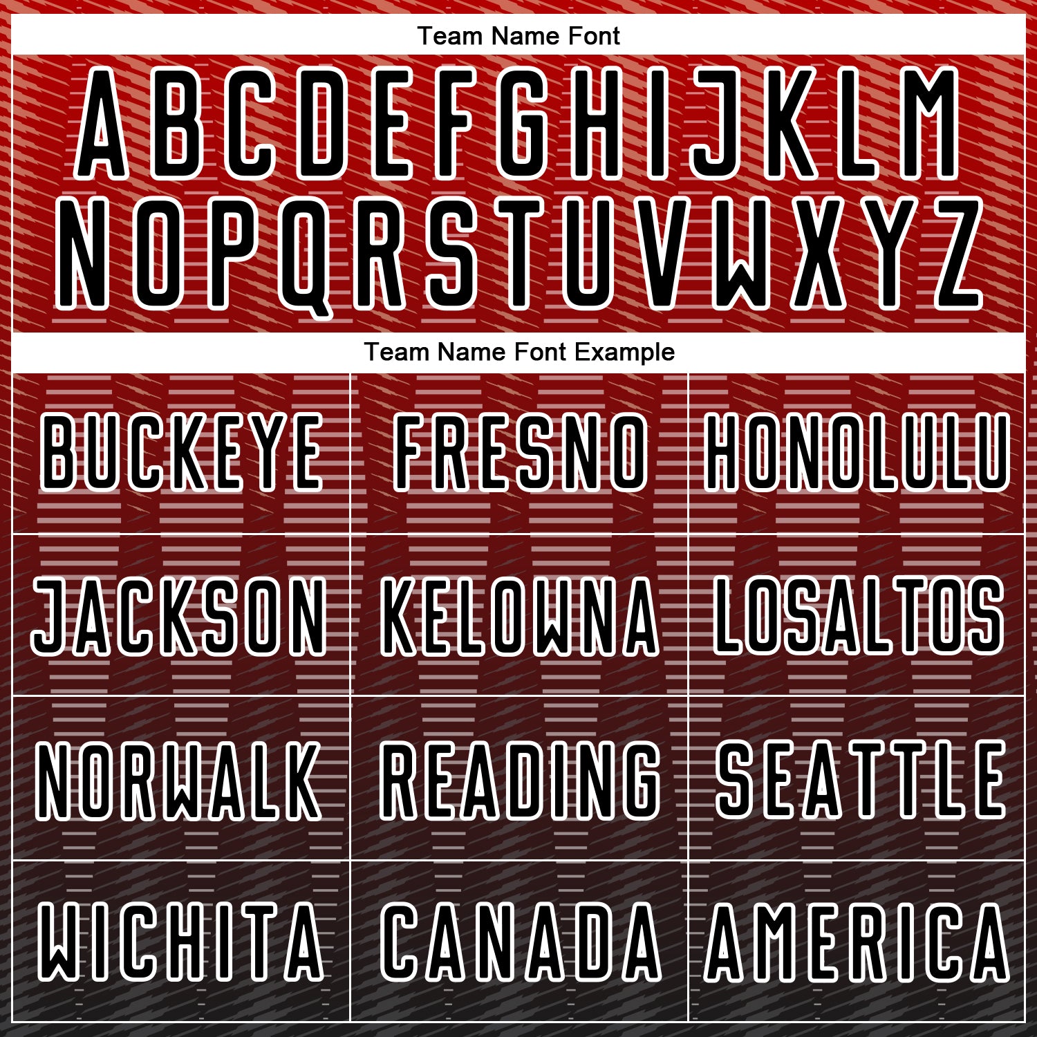 Custom Red Black-White Gradient Line Sublimation Soccer Uniform Jersey