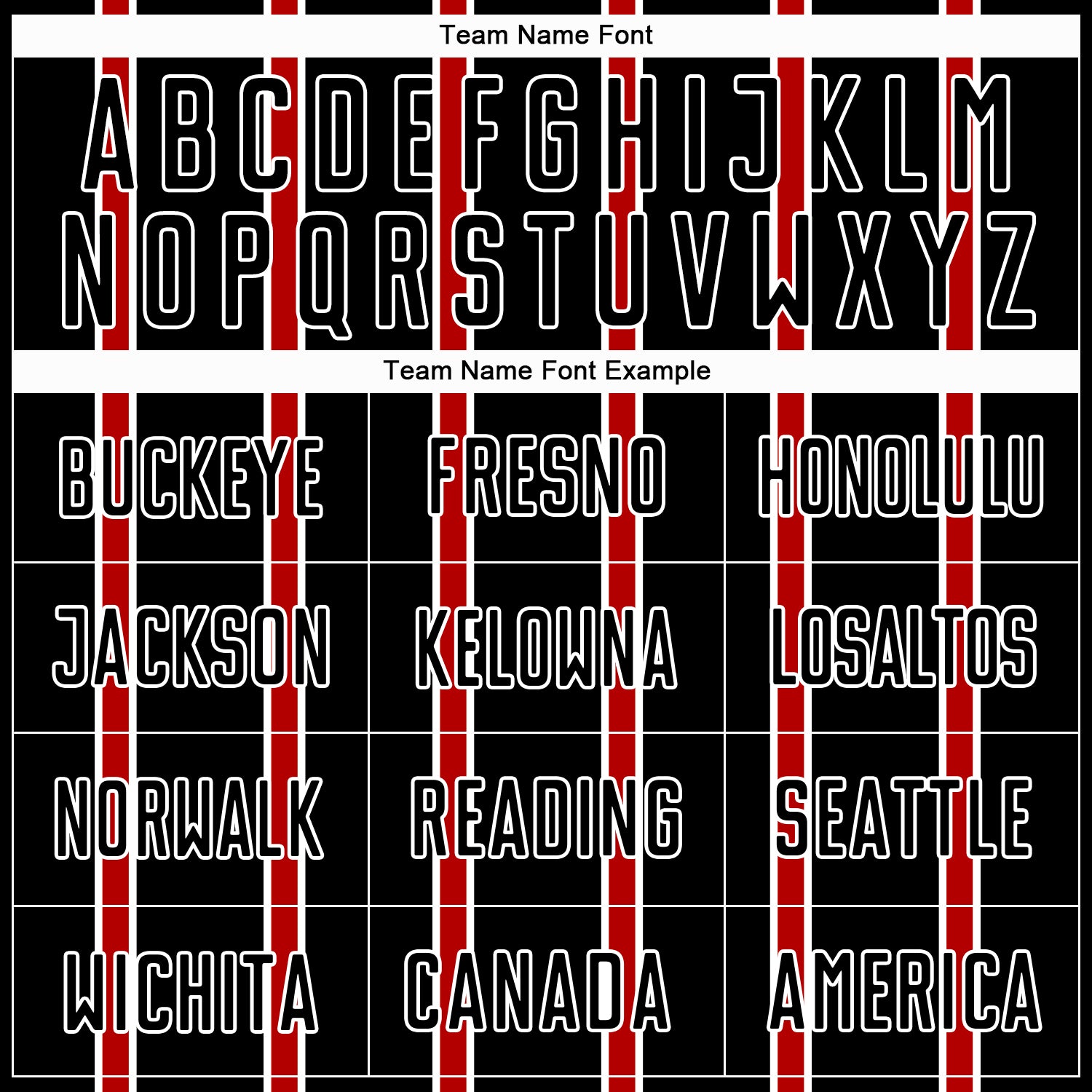 Custom Black Red-White Stripe Line Sublimation Soccer Uniform Jersey