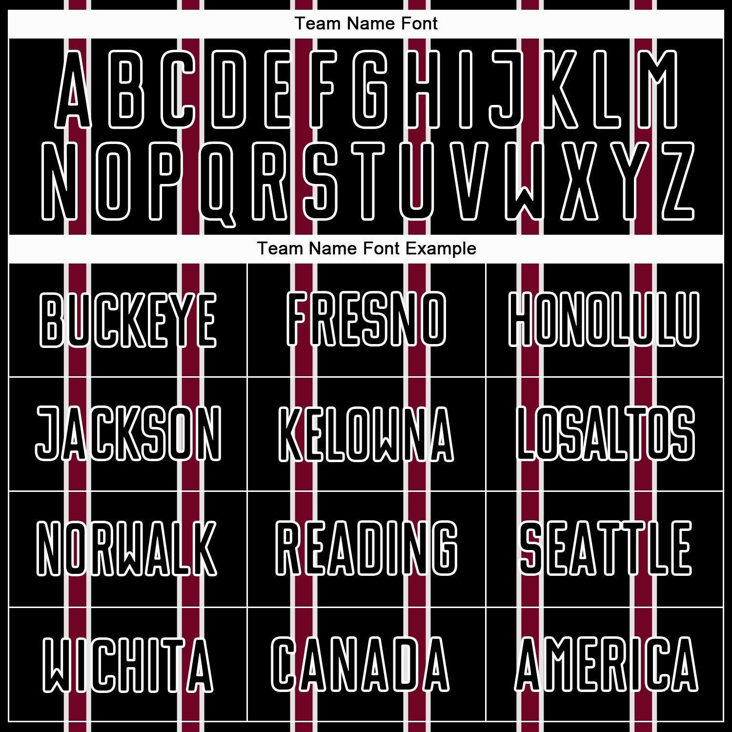 Custom Black Maroon-White Stripe Line Sublimation Soccer Uniform Jersey