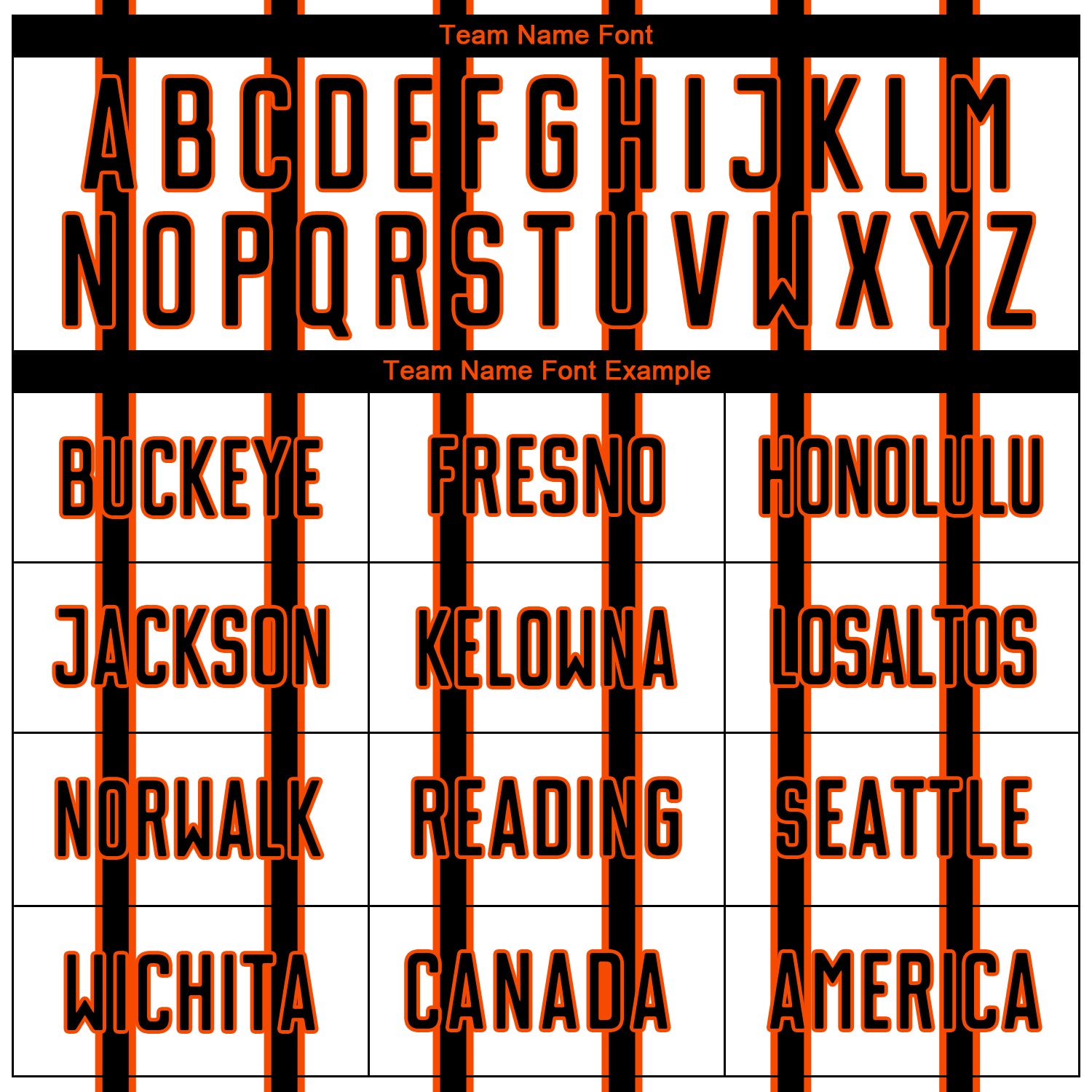 Custom White Black-Orange Stripe Line Sublimation Soccer Uniform Jersey