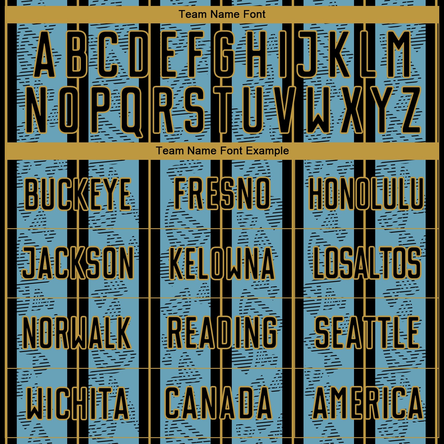 Custom Shadow Blue Black-Old Gold Stripe Line Sublimation Soccer Uniform Jersey