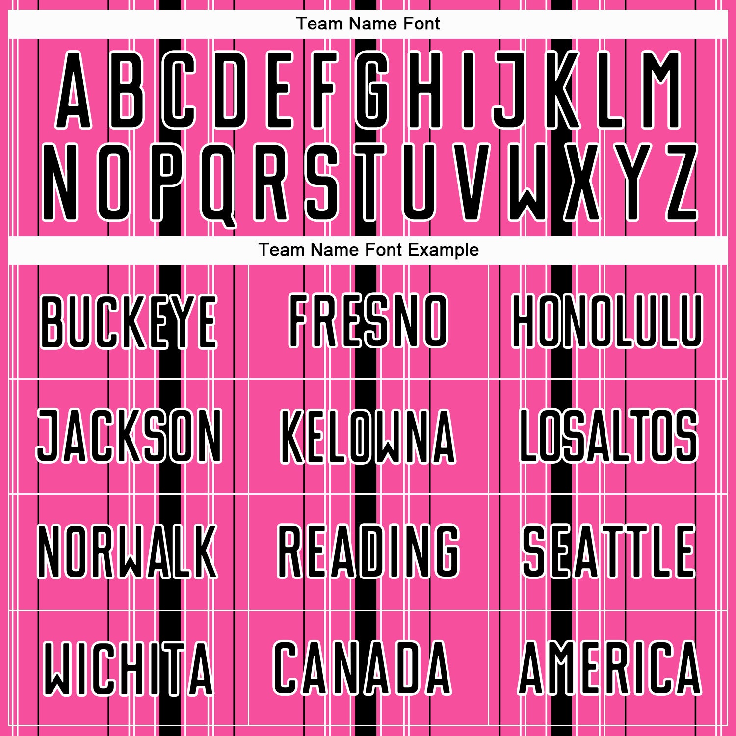 Custom Pink Black-White Stripe Sublimation Soccer Uniform Jersey