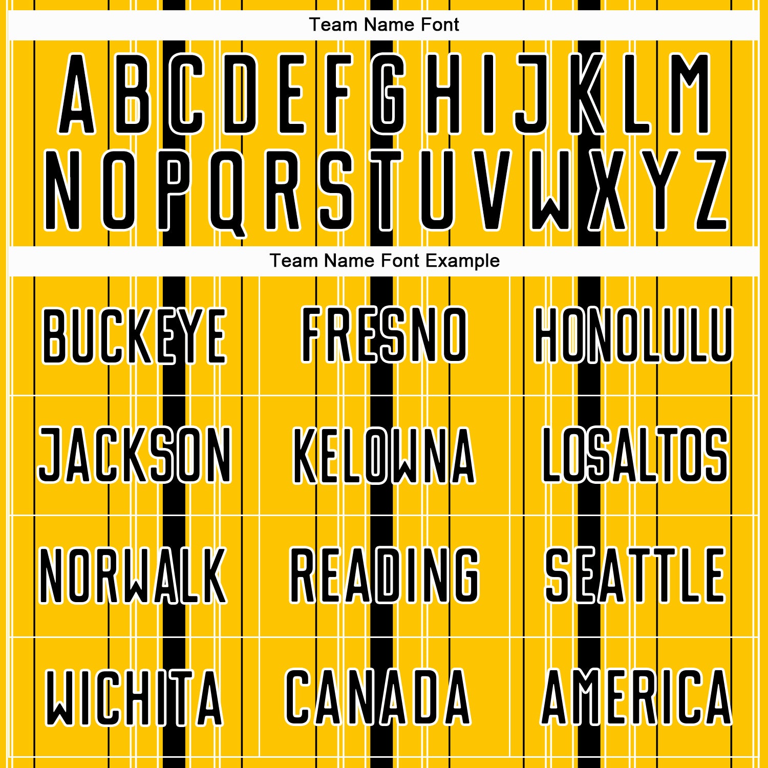 Custom Yellow Black-White Stripe Sublimation Soccer Uniform Jersey