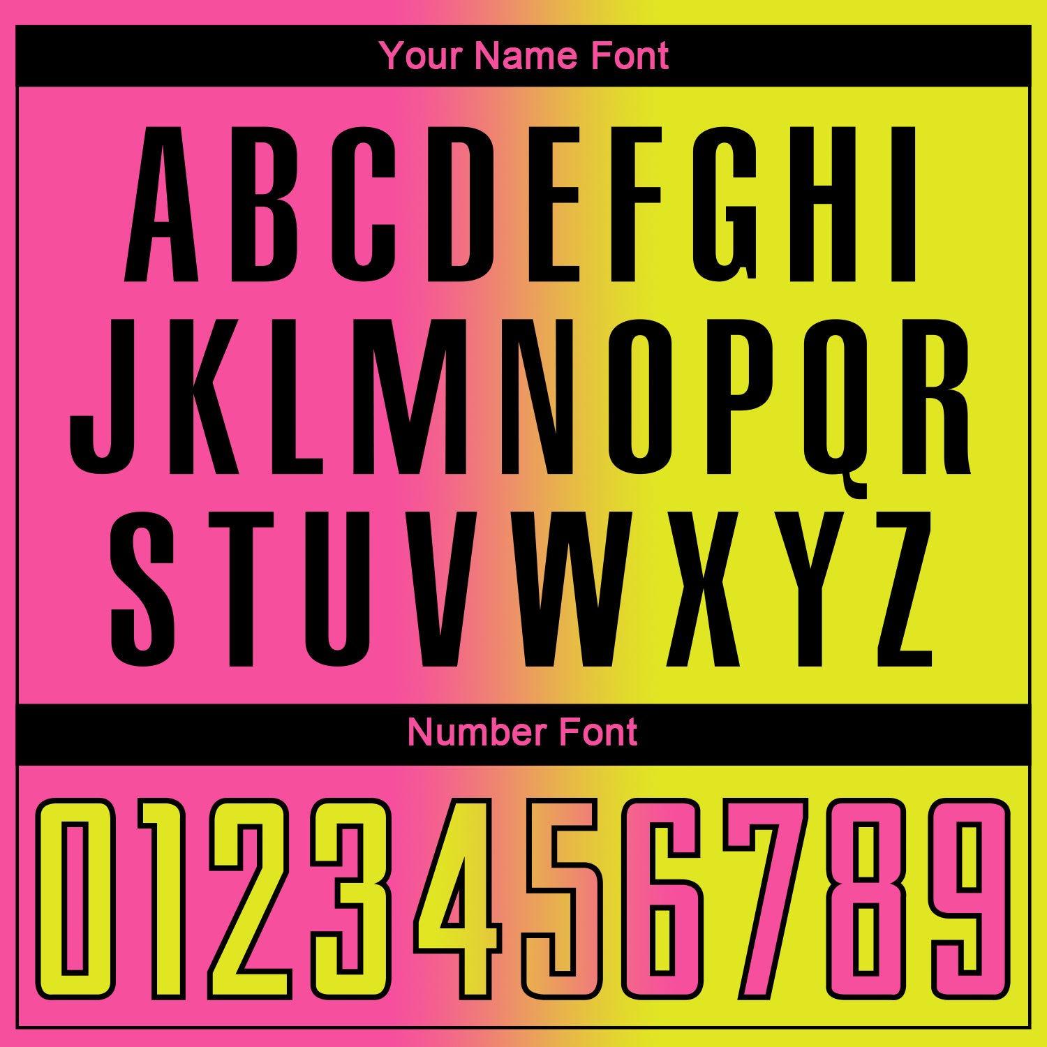 Custom Neon Yellow Pink-Black Sublimation Gradient Fashion Soccer Uniform Jersey