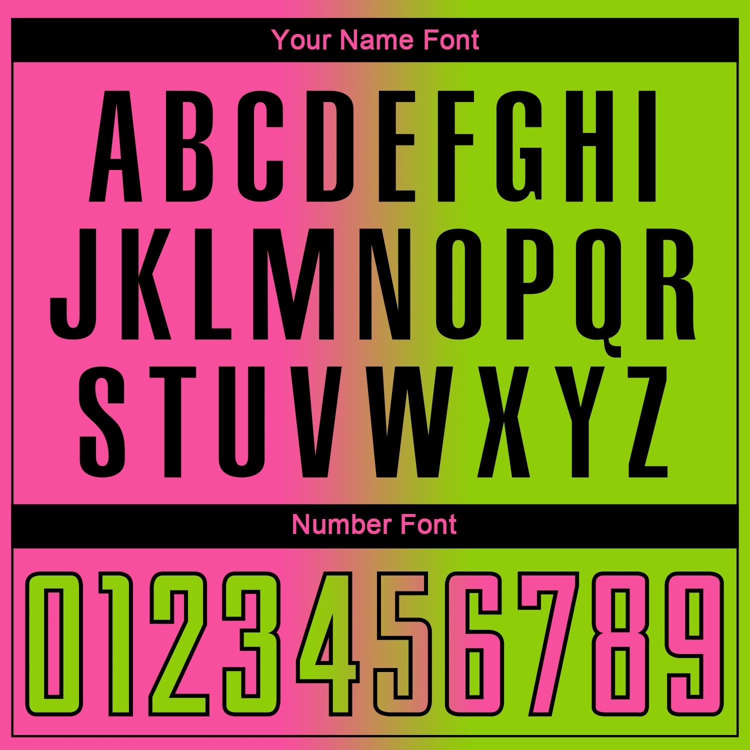 Custom Neon Green Pink-Black Sublimation Gradient Fashion Soccer Uniform Jersey