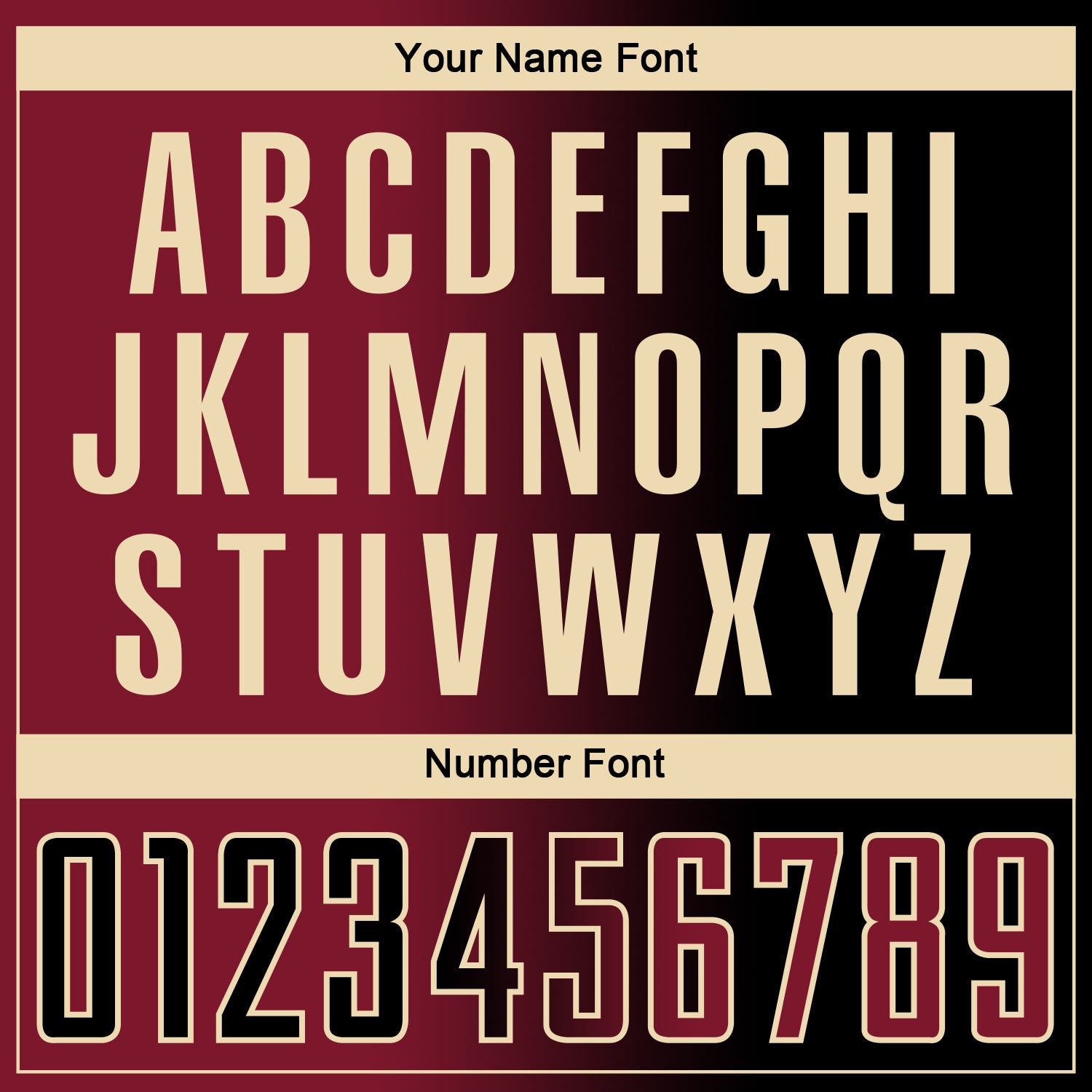 Custom Black Crimson-Cream Sublimation Gradient Fashion Soccer Uniform Jersey