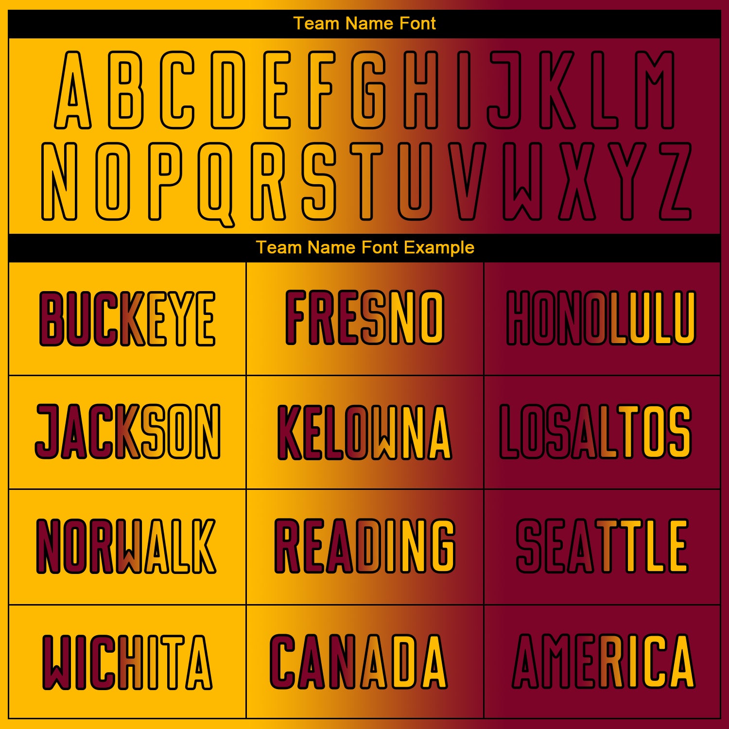 Custom Maroon Gold-Black Sublimation Gradient Fashion Soccer Uniform Jersey