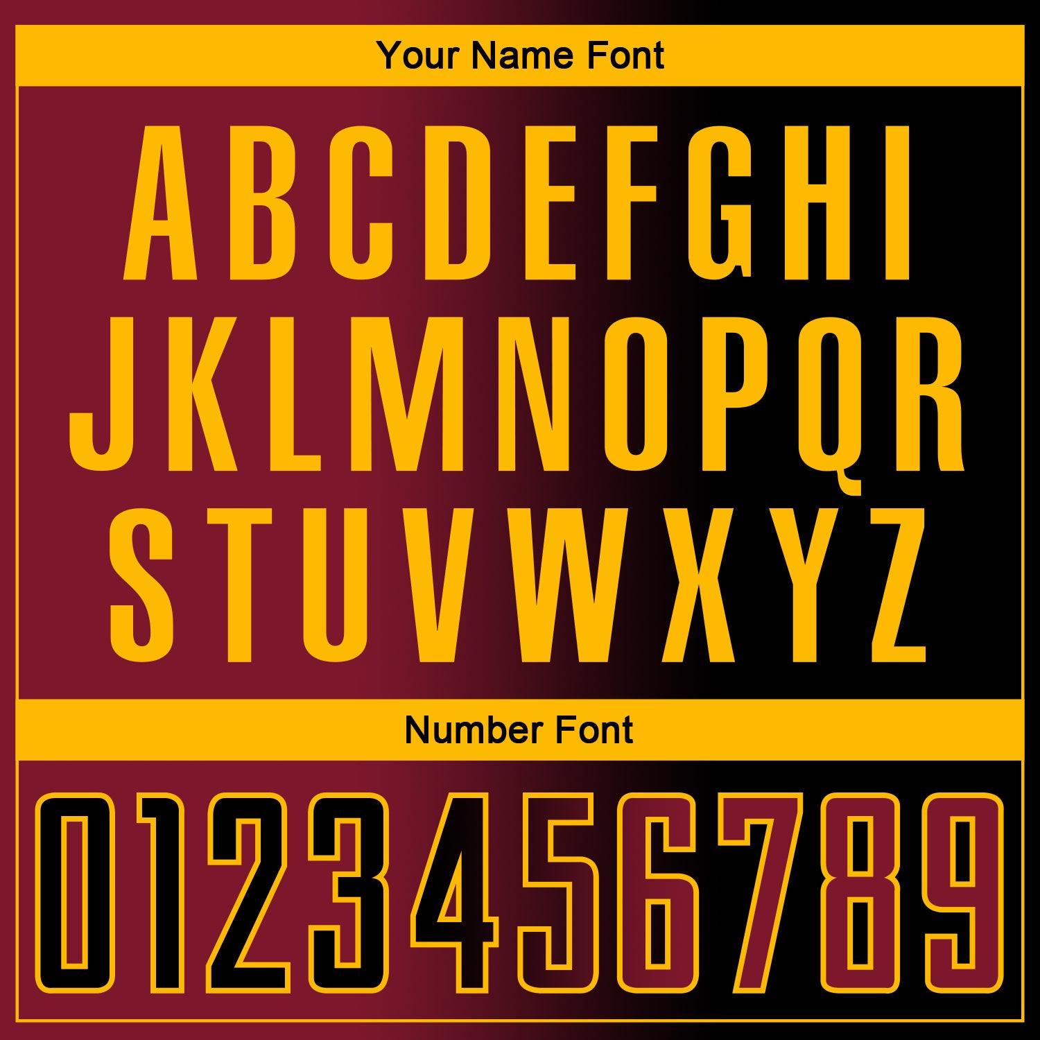 Custom Black Crimson-Gold Sublimation Gradient Fashion Soccer Uniform Jersey