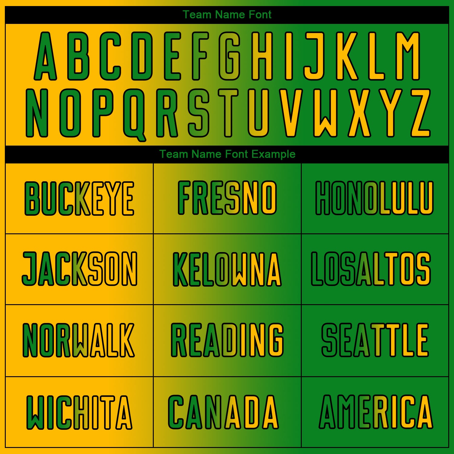 Custom Grass Green Gold-Black Sublimation Gradient Fashion Soccer Uniform Jersey