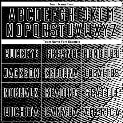 Custom Black White Stripe Line Sublimation Soccer Uniform Jersey