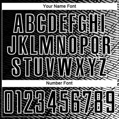 Custom Black White Stripe Line Sublimation Soccer Uniform Jersey