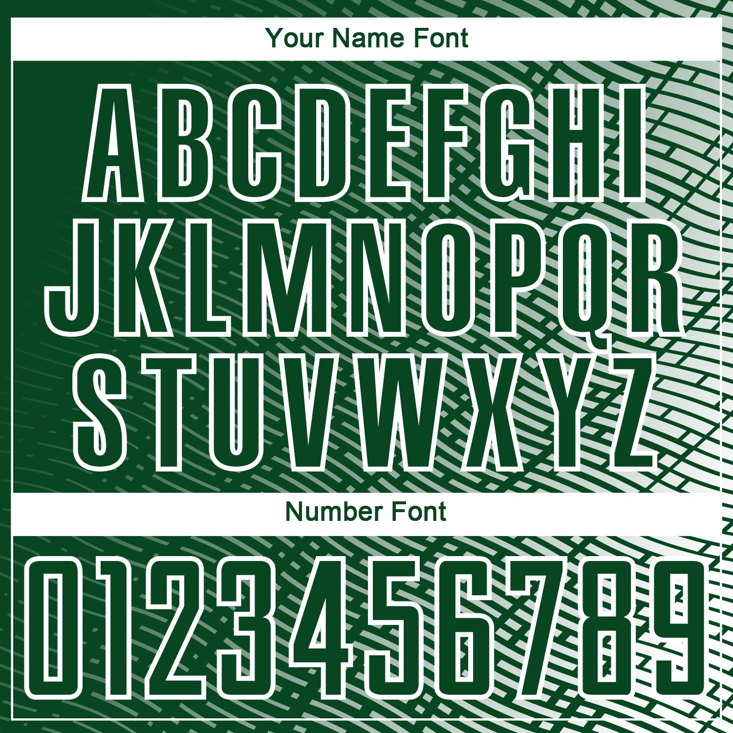 Custom Green White Stripe Line Sublimation Soccer Uniform Jersey