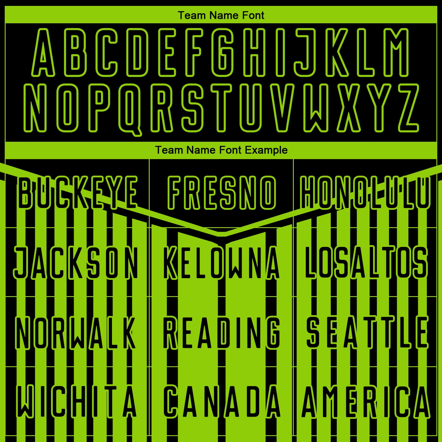 Custom Black Neon Green Stripe Line Sublimation Soccer Uniform Jersey