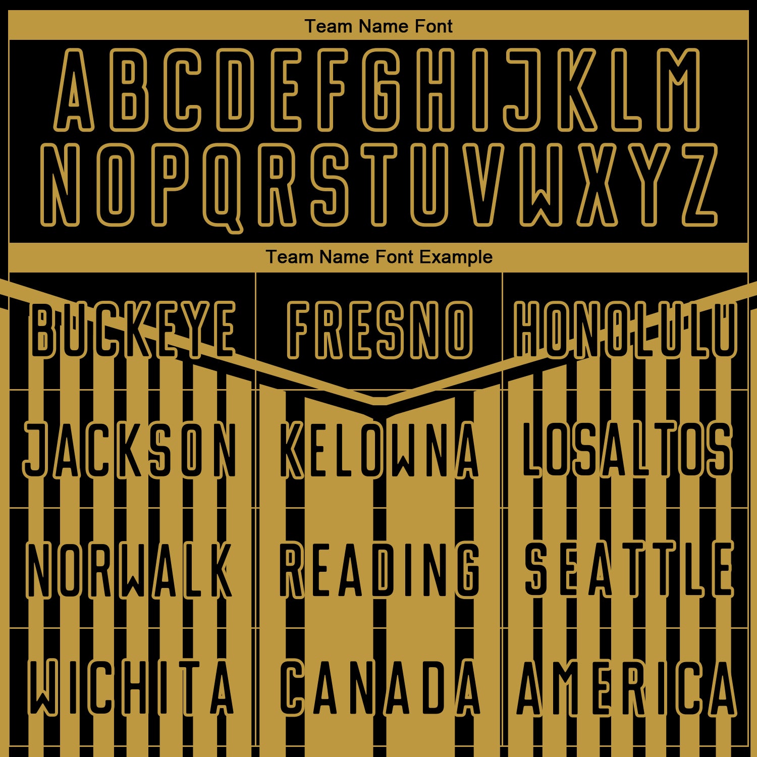 Custom Black Old Gold Stripe Line Sublimation Soccer Uniform Jersey