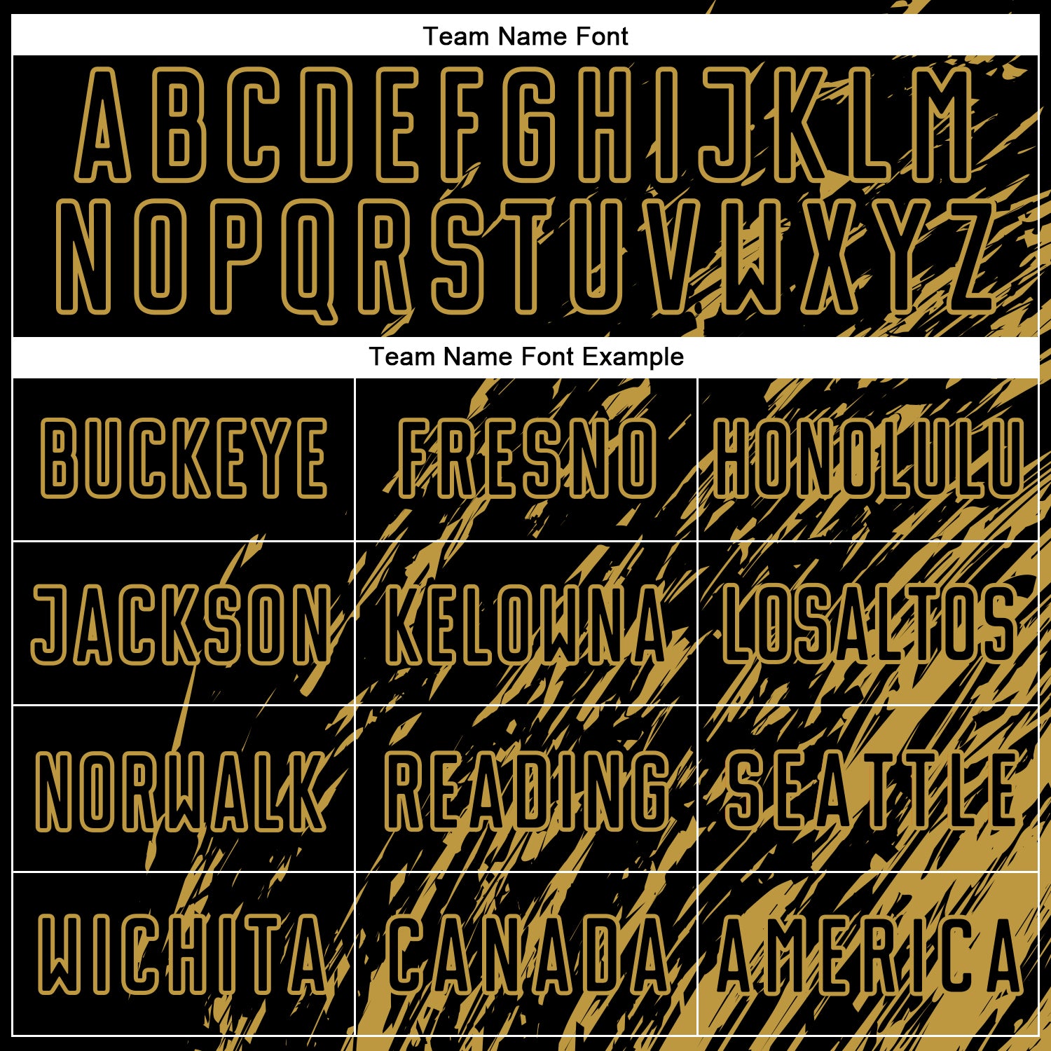 Custom Black Old Gold Splash Sublimation Soccer Uniform Jersey