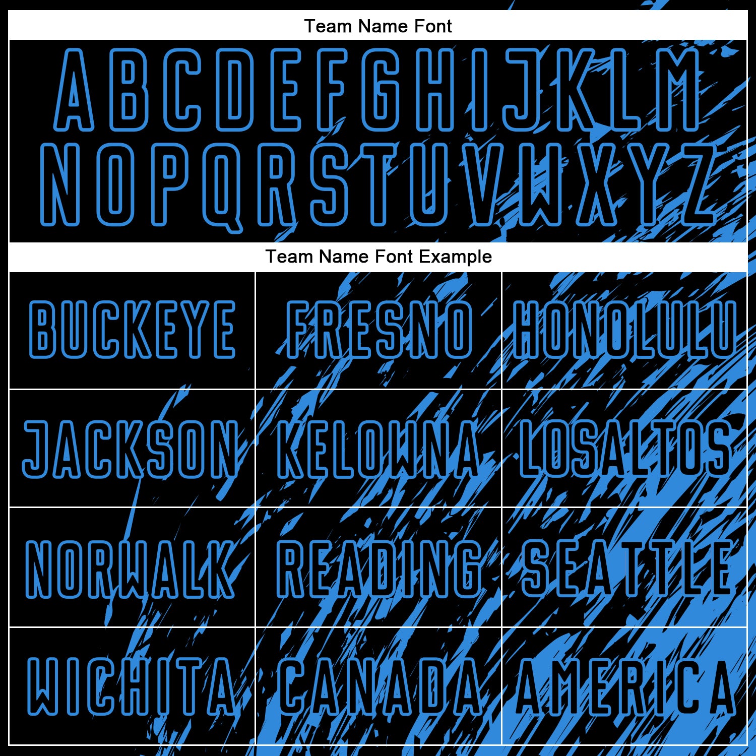 Custom Black Powder Blue Splash Sublimation Soccer Uniform Jersey