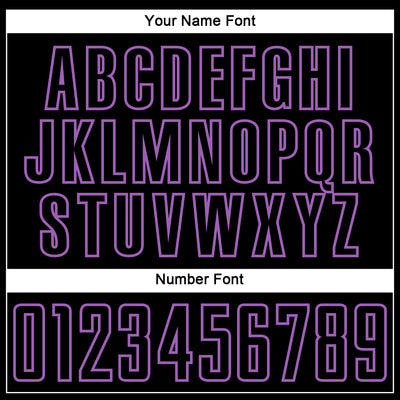 Custom Black Medium Purple Splash Sublimation Soccer Uniform Jersey