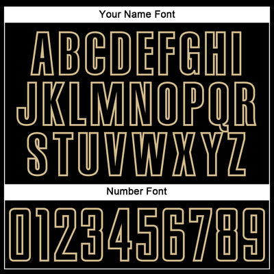 Custom Black Vegas Gold Splash Sublimation Soccer Uniform Jersey