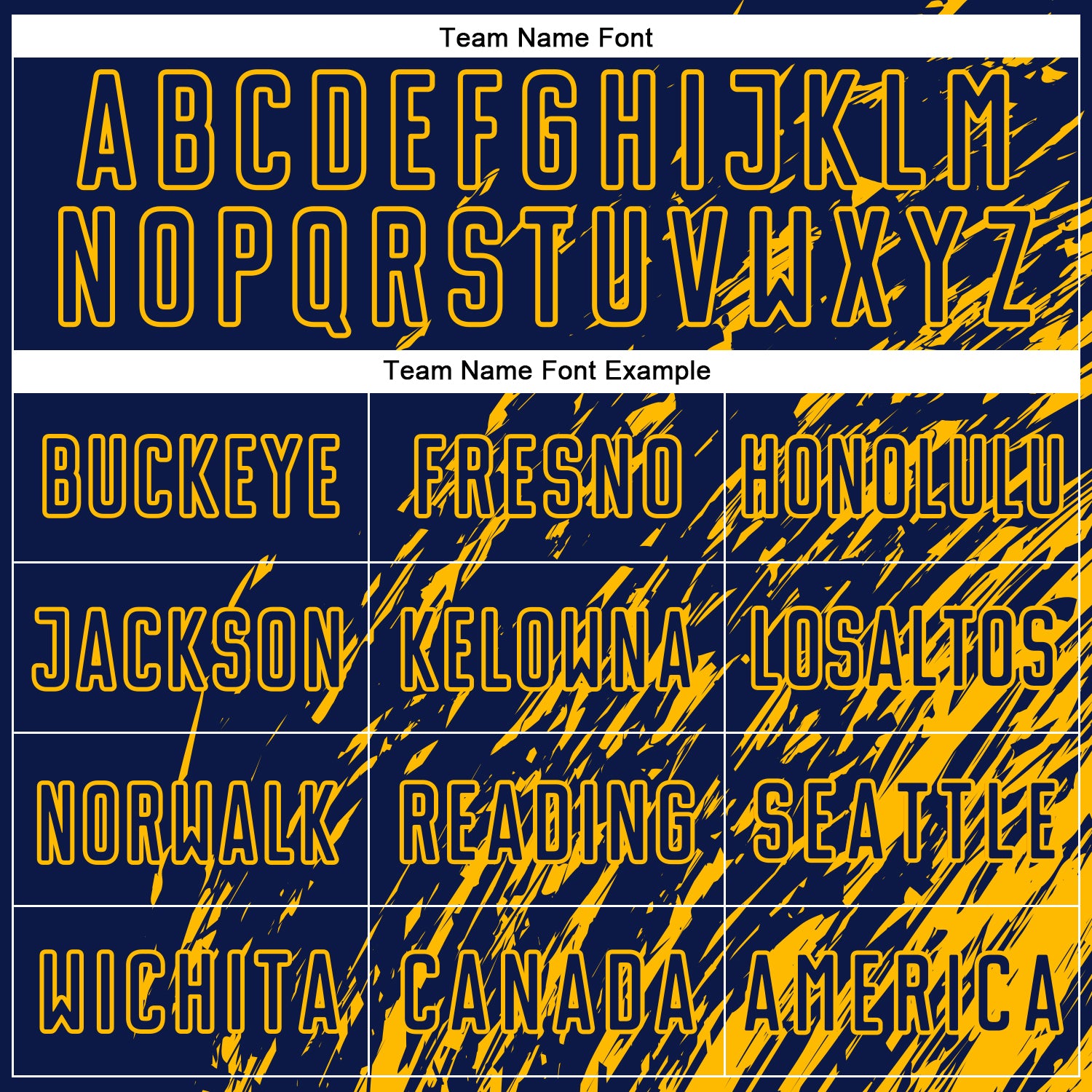 Custom Navy Gold Splash Sublimation Soccer Uniform Jersey