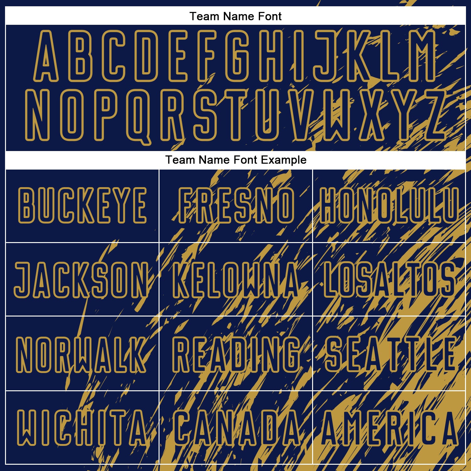 Custom Navy Old Gold Splash Sublimation Soccer Uniform Jersey