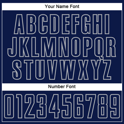 Custom Navy Gray Splash Sublimation Soccer Uniform Jersey