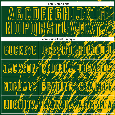 Custom Green Yellow Splash Sublimation Soccer Uniform Jersey