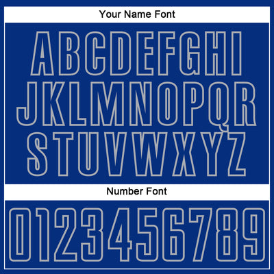 Custom Royal Gray Splash Sublimation Soccer Uniform Jersey